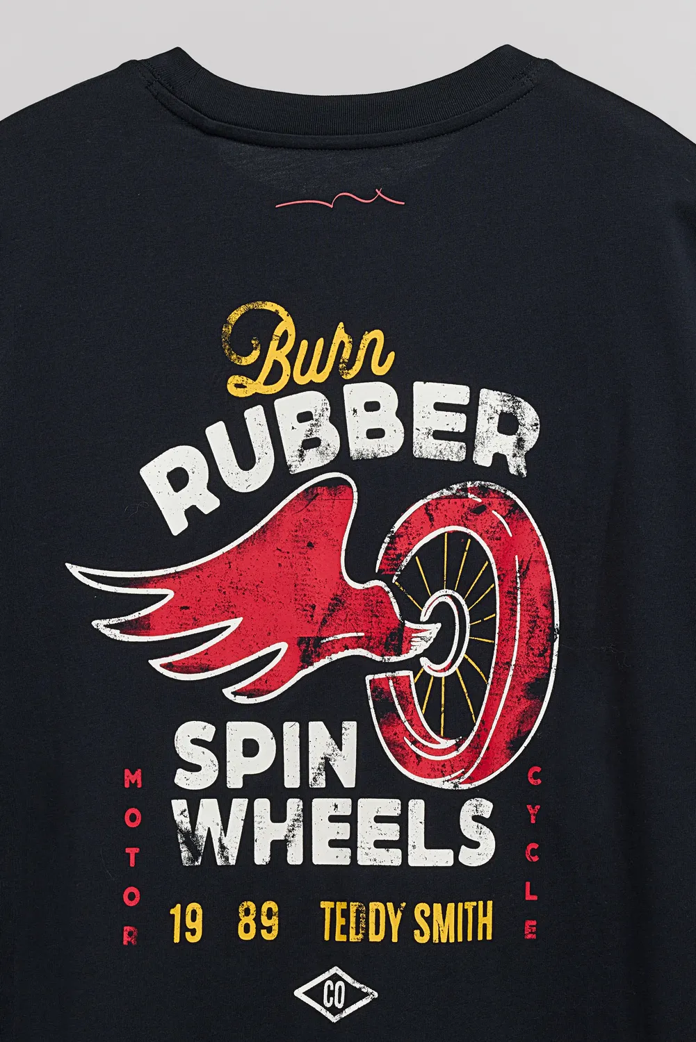Teddy Smith Rubber T-Rubber MC t-shirt dark navy