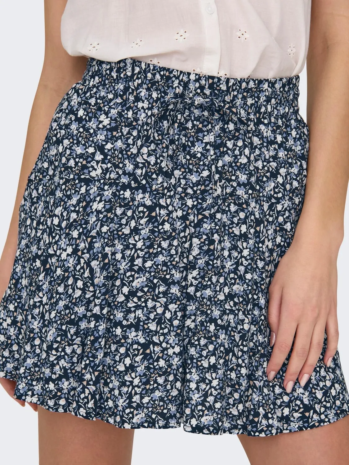 ONLY ONLNALA Life Skort Gonna-Shorts tessuto leggero