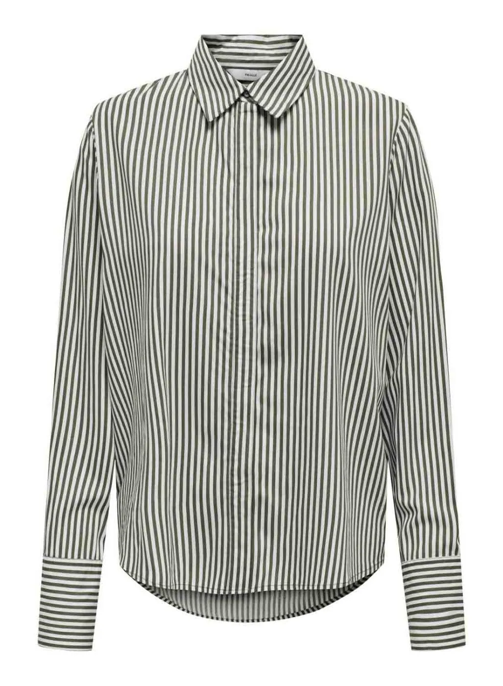 ONLY Onlberit Shirt camicia donna M nera righe
