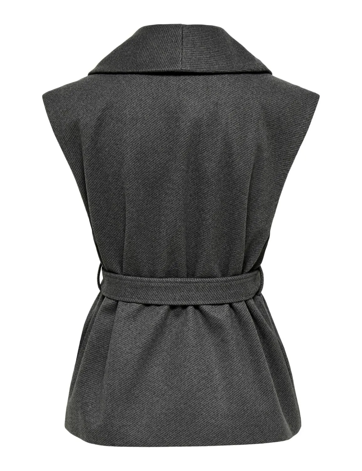 ONLY Onlbianca Waistcoat gilet grigio melange medio