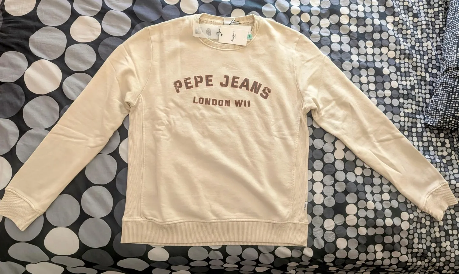 Pepe Jeans Aldridge Crew felpa uomo M girocollo garzata