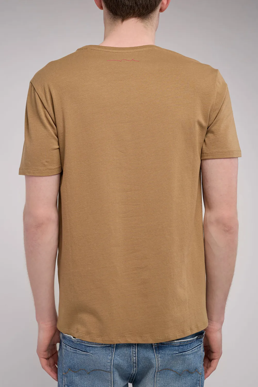 Teddy Smith T-Taho MC t-shirt nocciola uomo