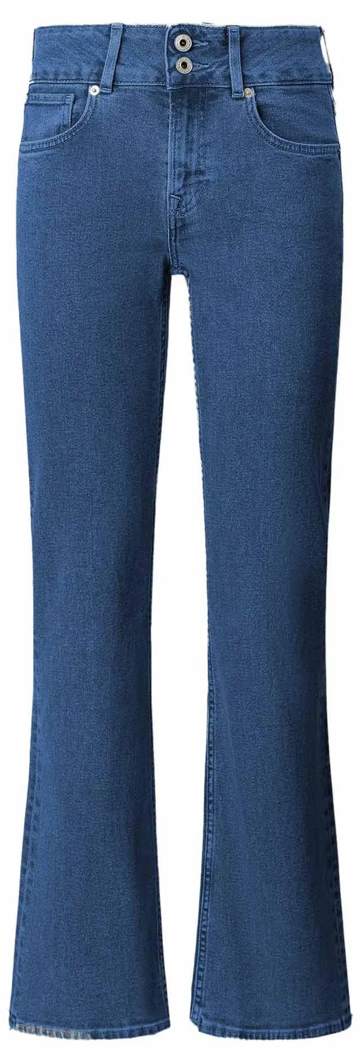 Pepe Jeans London Venus flare jeans donna azzurro elasticizzato
