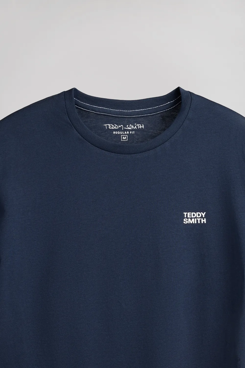 Teddy Smith The Tee 1 T-shirt Uomo Total Navy