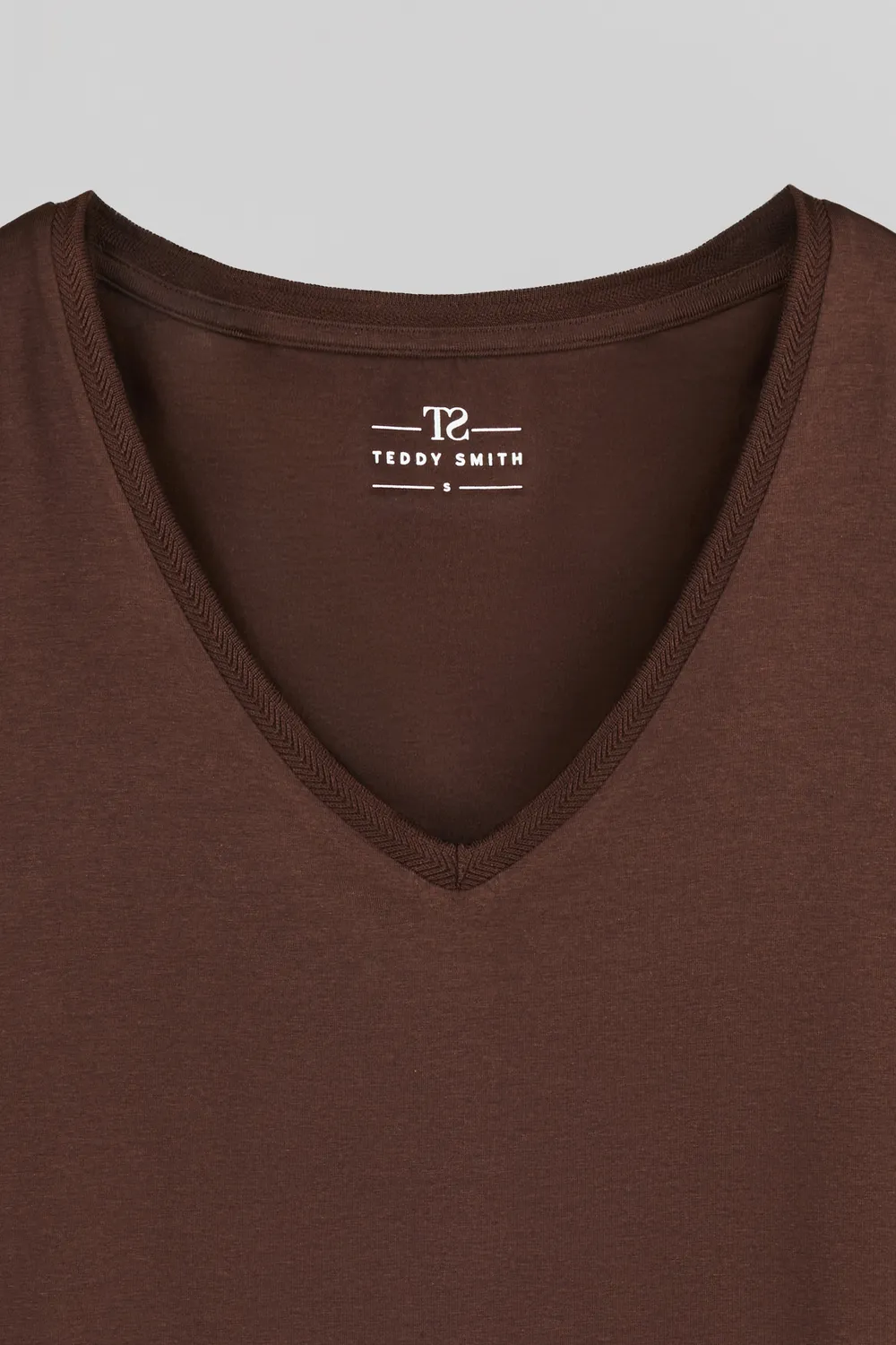 Teddy Smith T-Miana ML T-shirt Donna Cioccolato