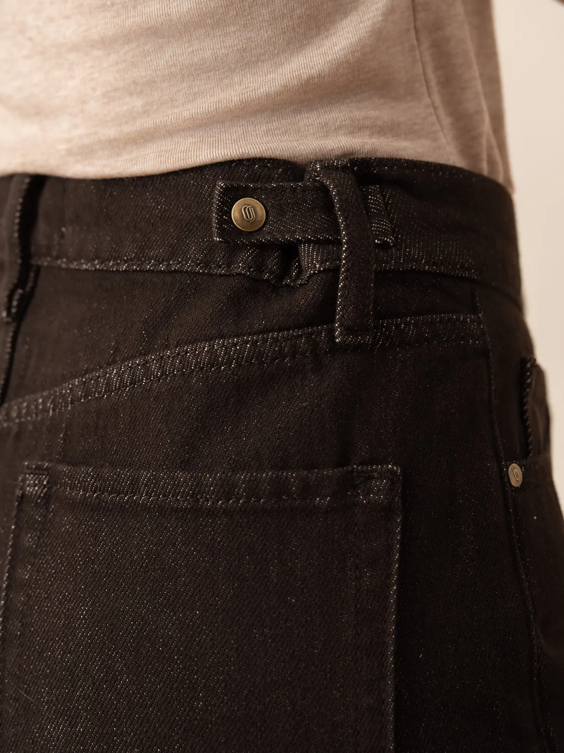 Oraije Logan jeans wide marrone