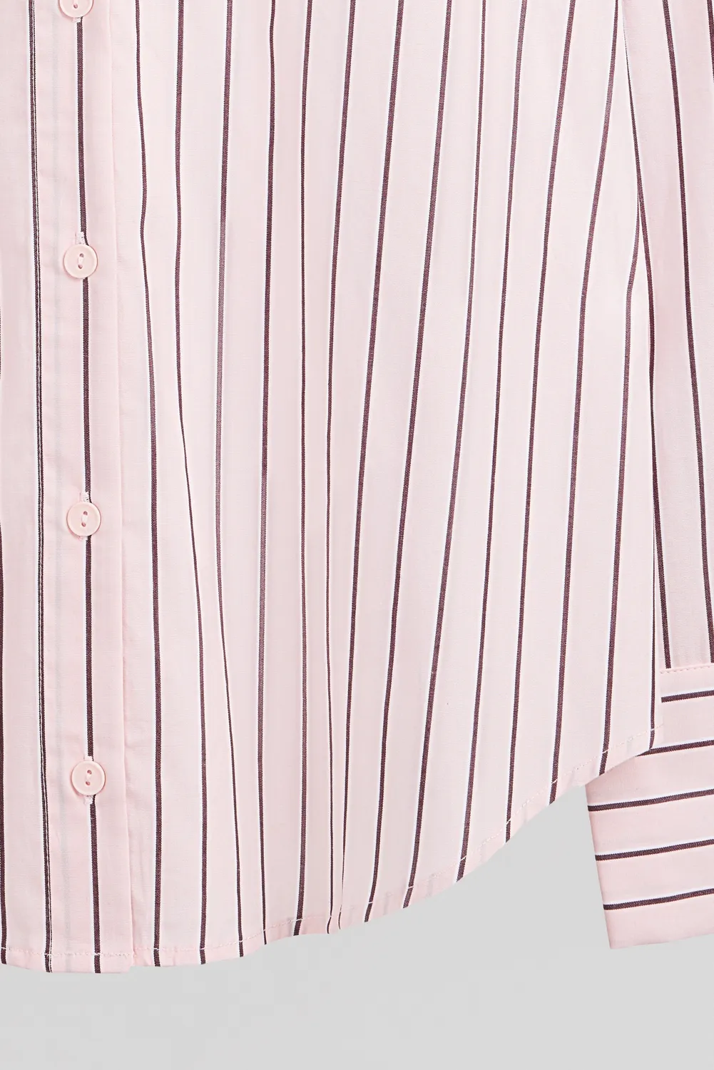 Teddy Smith C-Charlina Sweet Rose camicia righe cotone