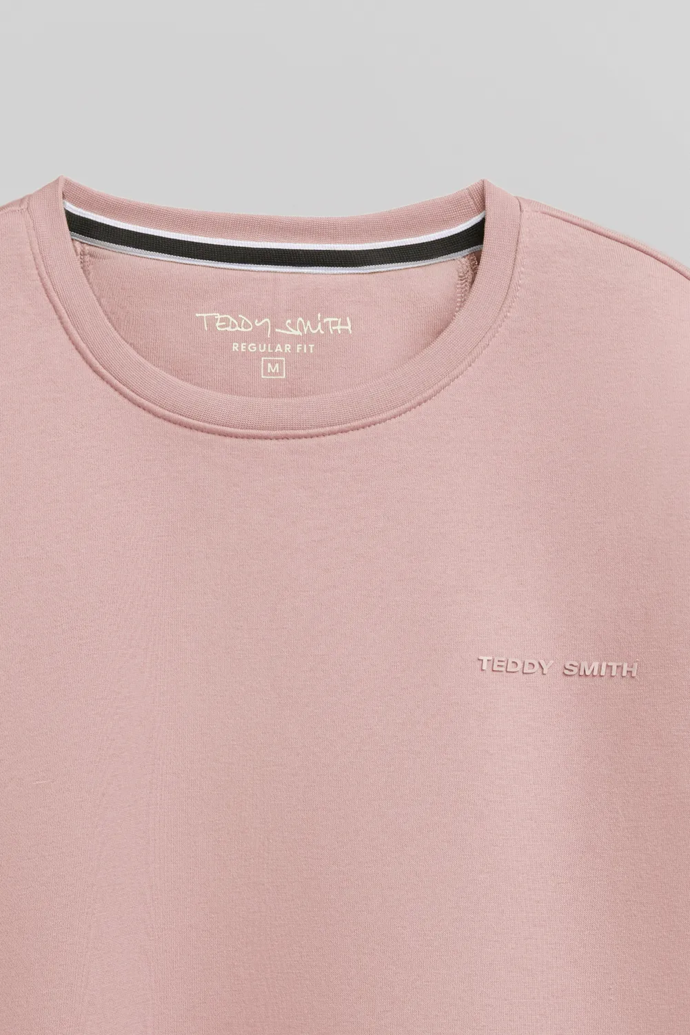 Teddy Smith S-Nark Felpa Rosa Uomo