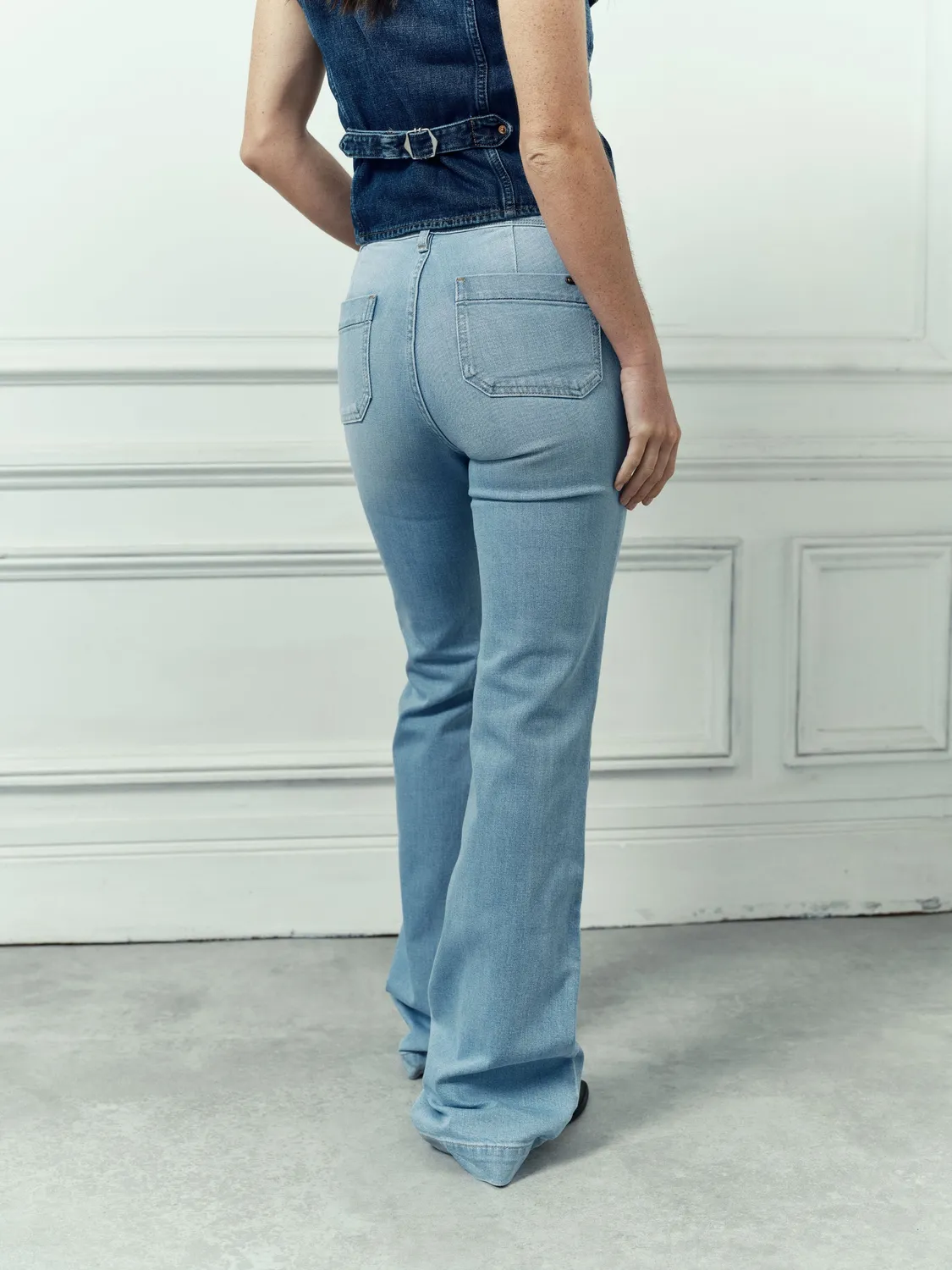 Acquaverde Charlotte jeans bootcut light used