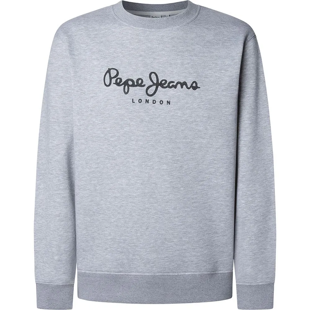 Pepe Jeans Macbeth Melange Crew Felpa Uomo L Grigia