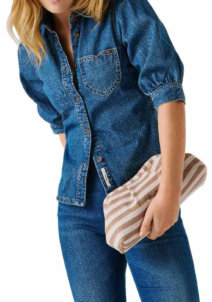 Pepe Jeans Tula Pochette Donna Blu Tracolla
