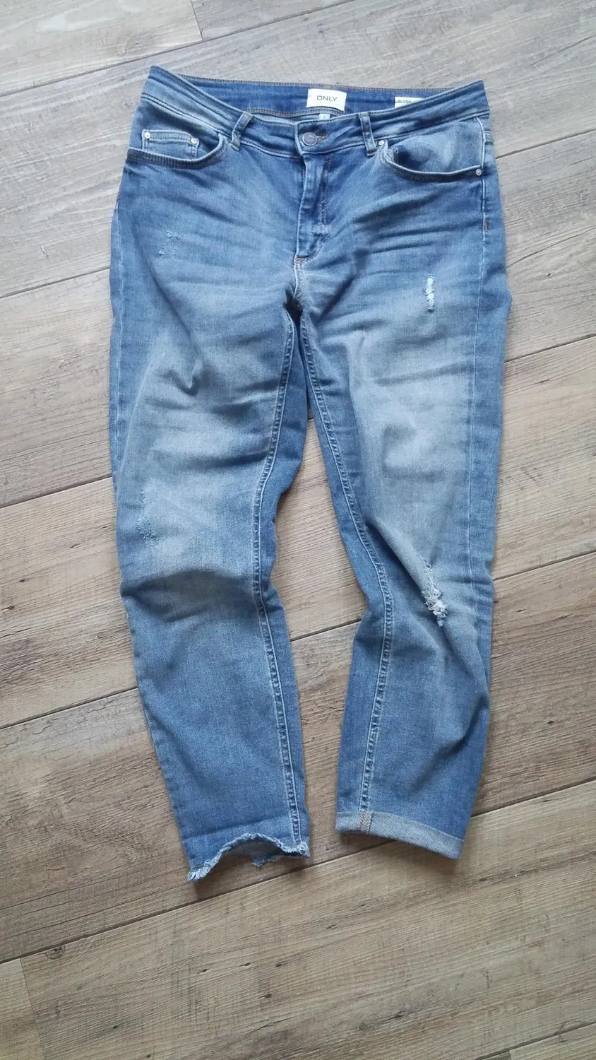 ONLY Jeans Skinny Donna Blu Medio M/34L