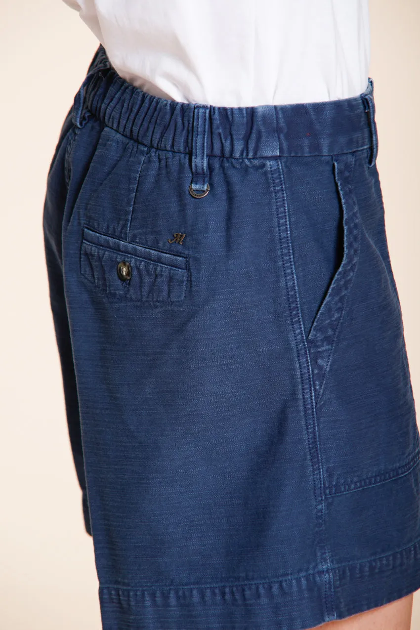Mason's Dallas Bermuda Cargo Donna Relaxed Blu Royal