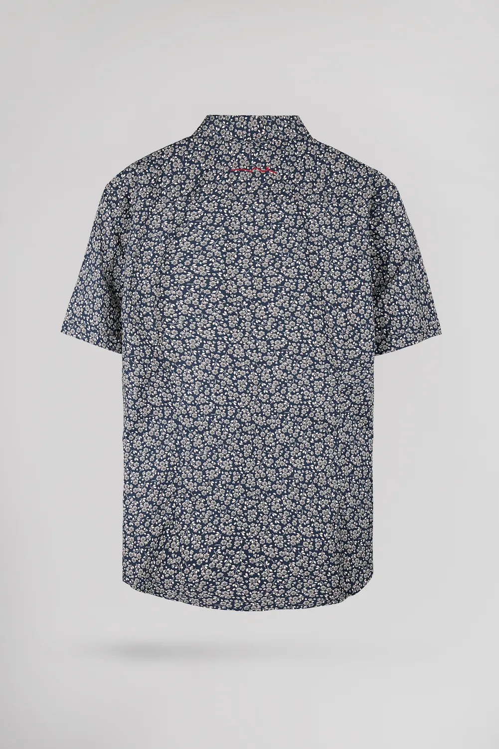 Teddy Smith Cut 2 camicia slim uomo blu floreale