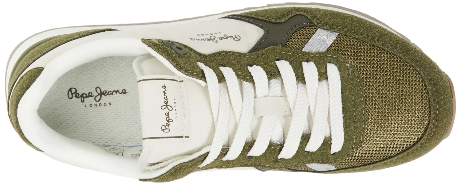 Pepe Jeans Contrast Runner Sneakers Donna Verdi