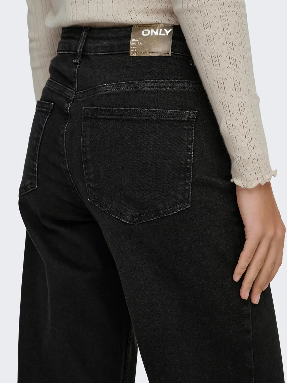 ONLY ONLMADISON Jeans Donna Vita Alta Wide Leg