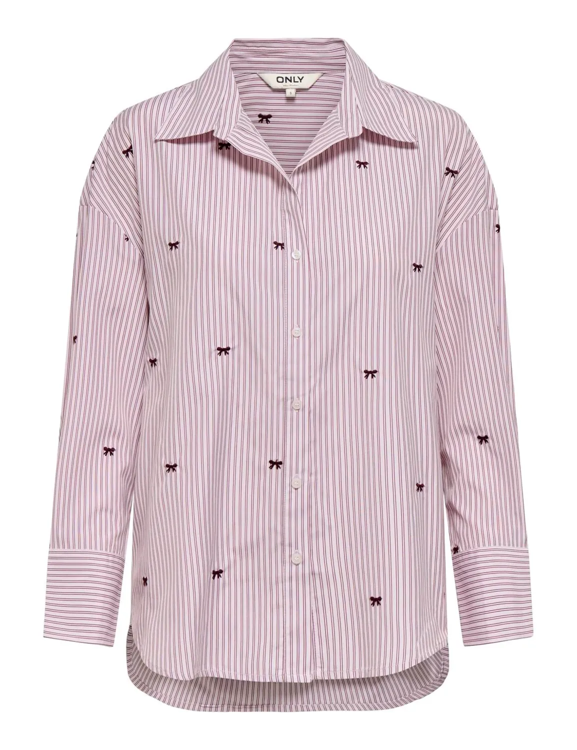 ONLY Onloregon camicia donna tinta unita