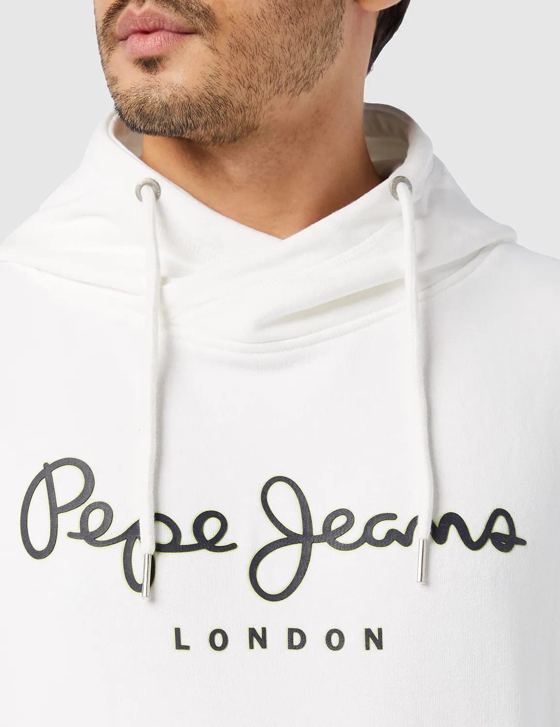Pepe Jeans London George Hoody Felpa Uomo con Cappuccio Logo
