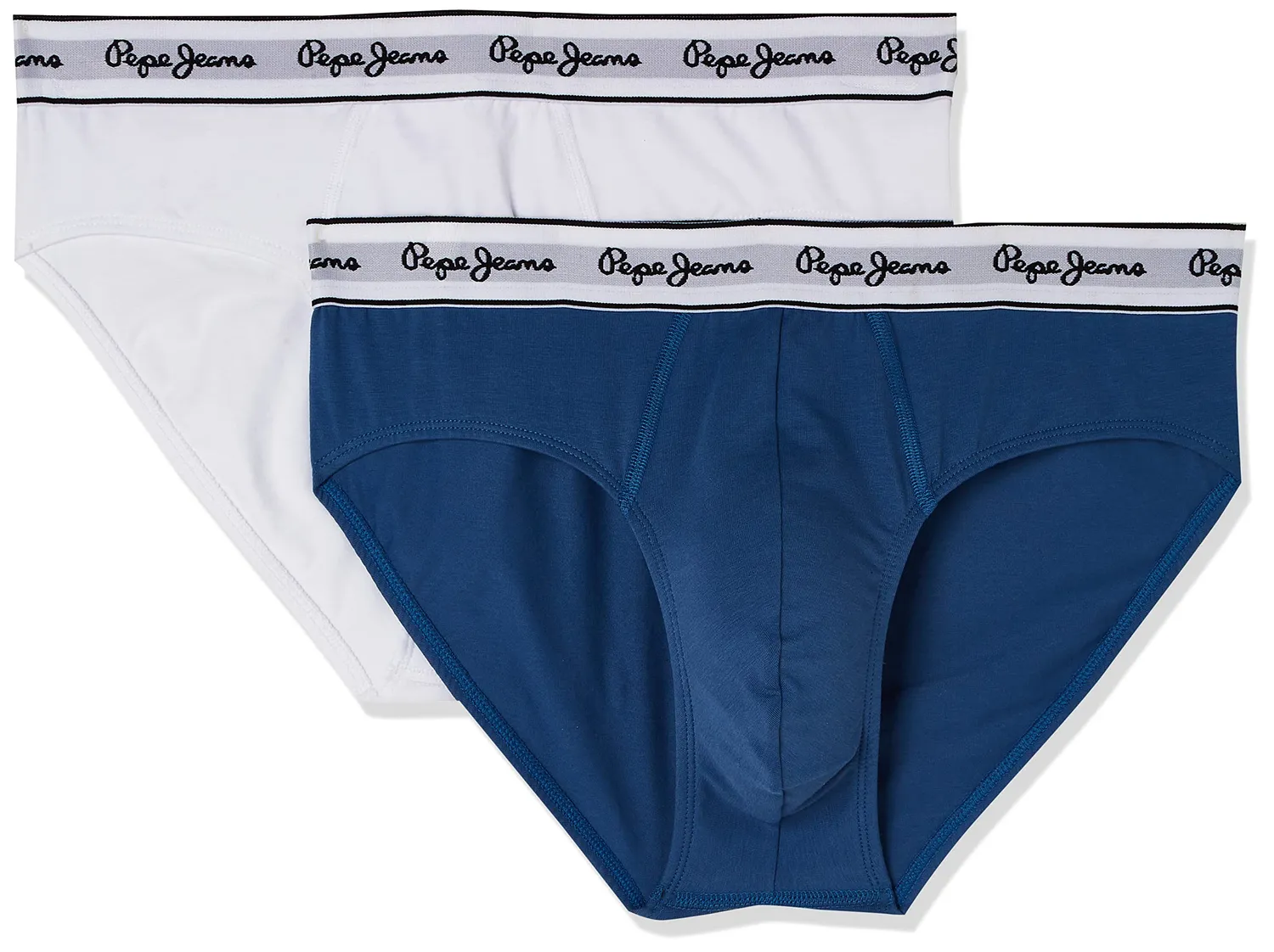 Pepe Jeans Slip Uomo 3 Pezzi Grigio Cotone