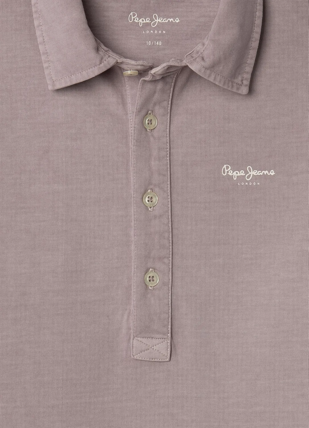 Pepe Jeans Samuel Polo Bambino Manica Lunga Viola