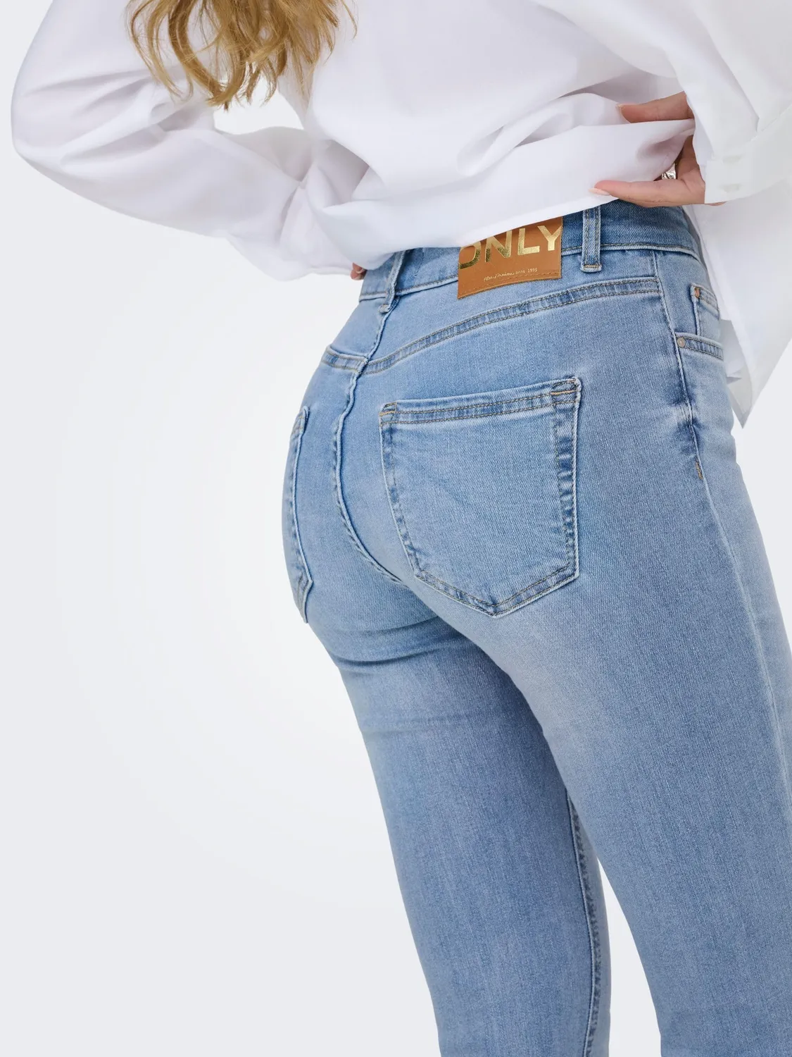 ONLY Onlblush Mid Flared jeans flare M / 34L vita media