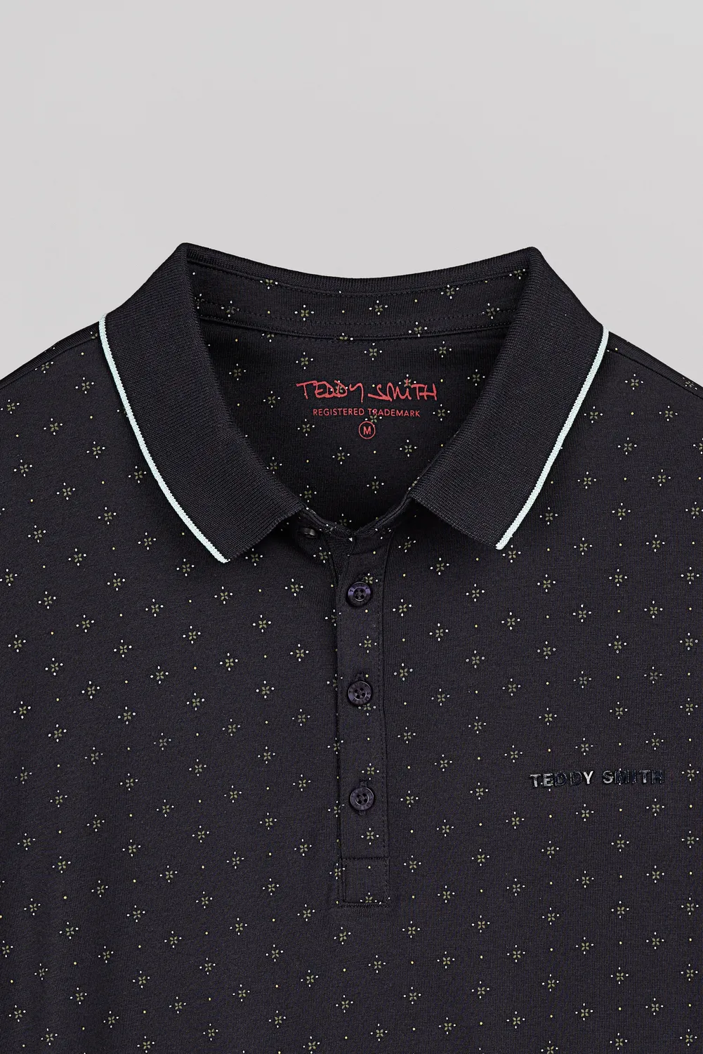 Teddy Smith Pasy 2 MC polo uomo blu navy piqué