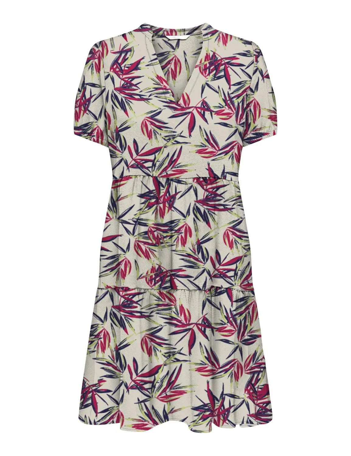 ONLY Onlnova Life S/S Thea Dress AOP Ptm vestito maniche corte