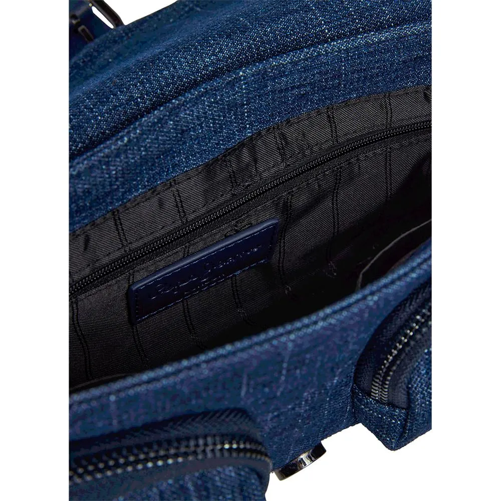 Pepe Jeans Giselda borsa tracolla donna viola multi tasche