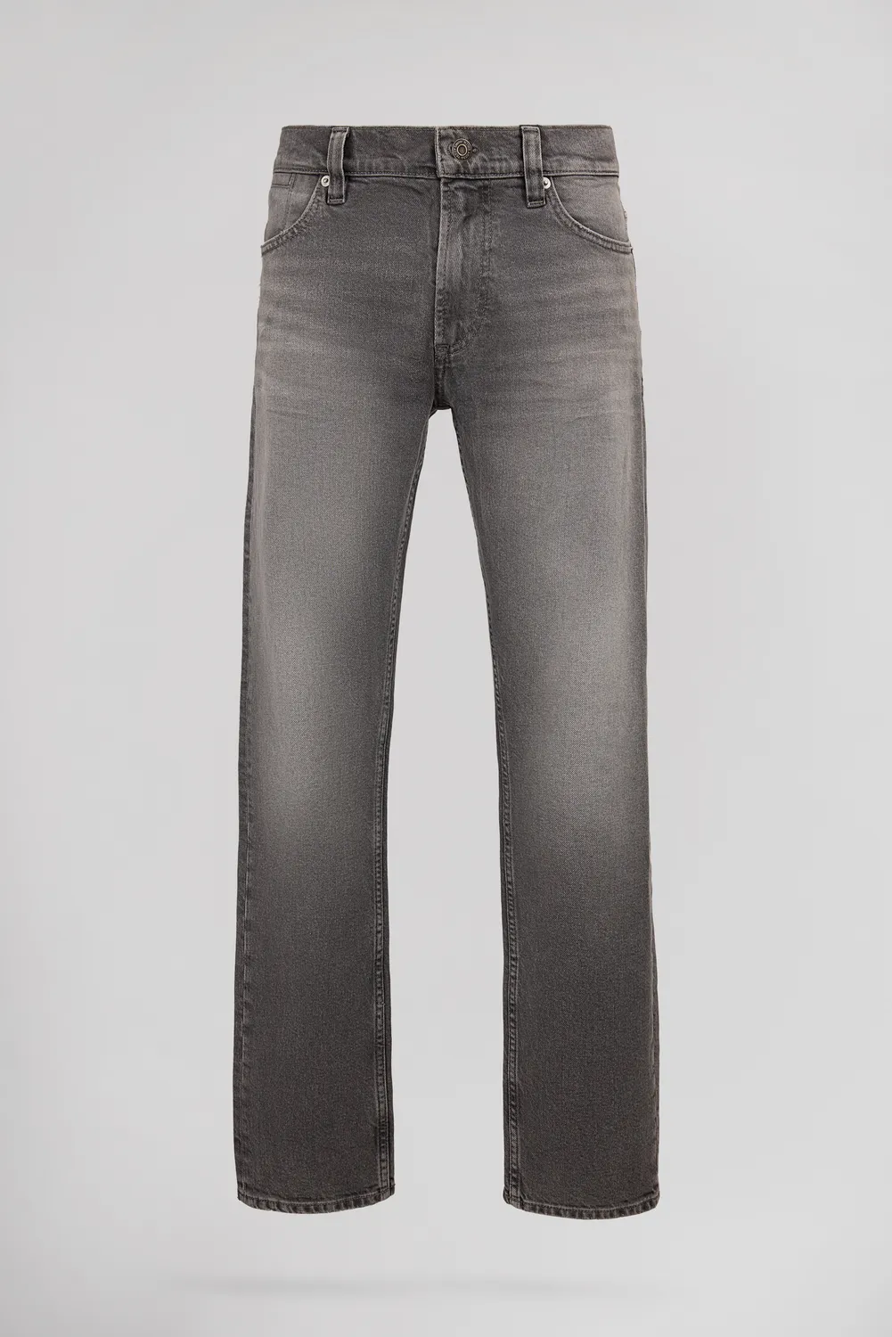 Teddy Smith Reg jeans uomo grigio dritto 5 tasche L32