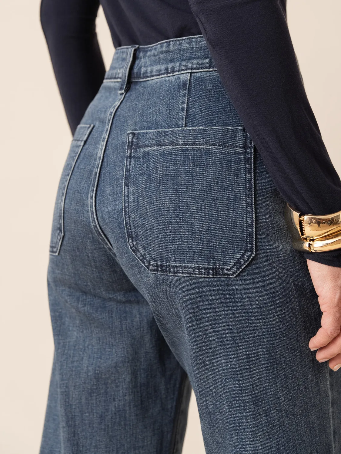 Oraije Felix jeans dritti blu stone denim