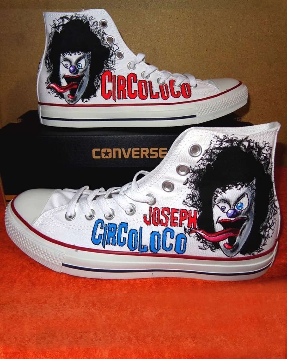 Converse All Star Ibiza sneakers dipinte a mano