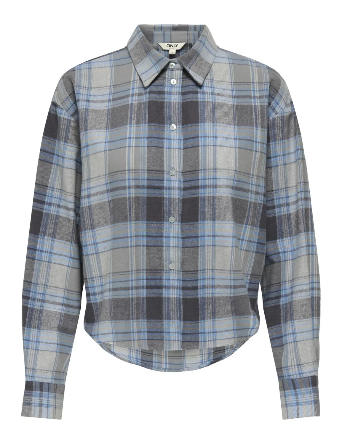 ONLY Onljilda LS Check Shirt Wvn camicia donna