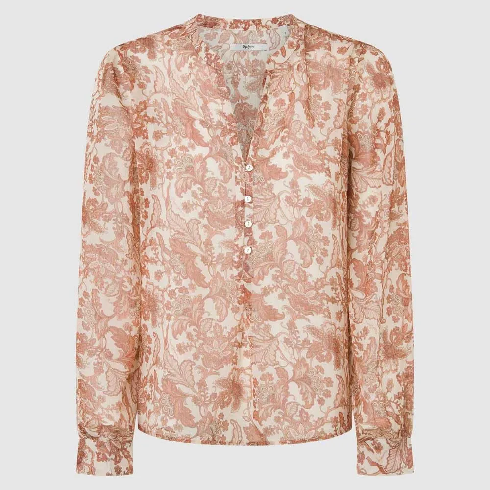 Pepe Jeans Poemy camicia donna M chiffon floreale