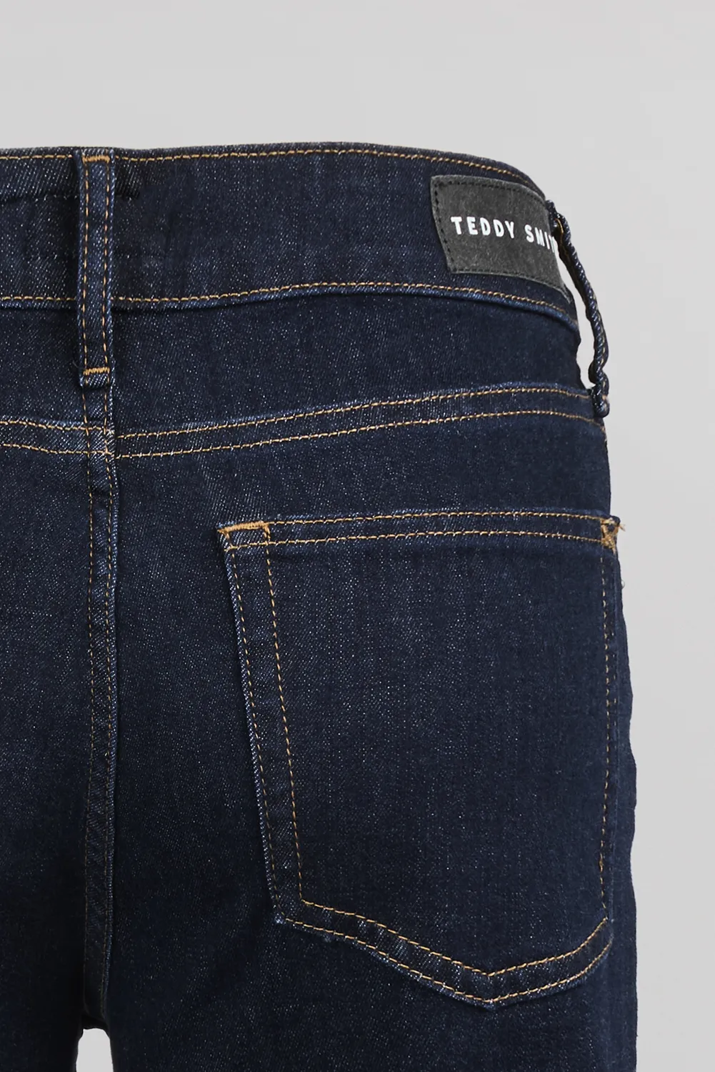 Teddy Smith P-Candy Slim jeans dark blue donna stretch