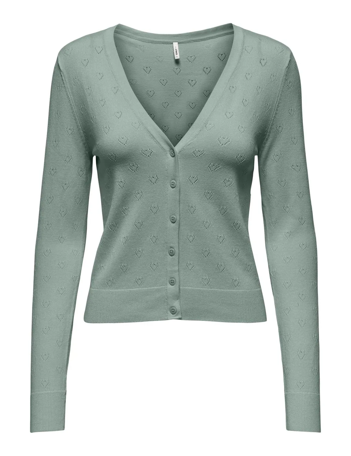 ONLY Onlmeddi LS Heart V-Neck cardigan XL scollo a V