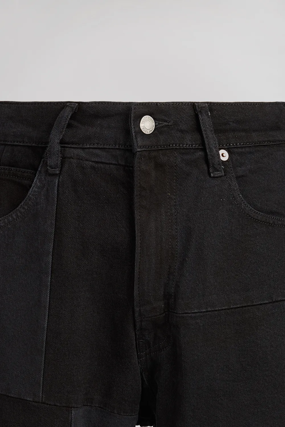 Teddy Smith Memphis Straight jeans relaxed nero grigio L32