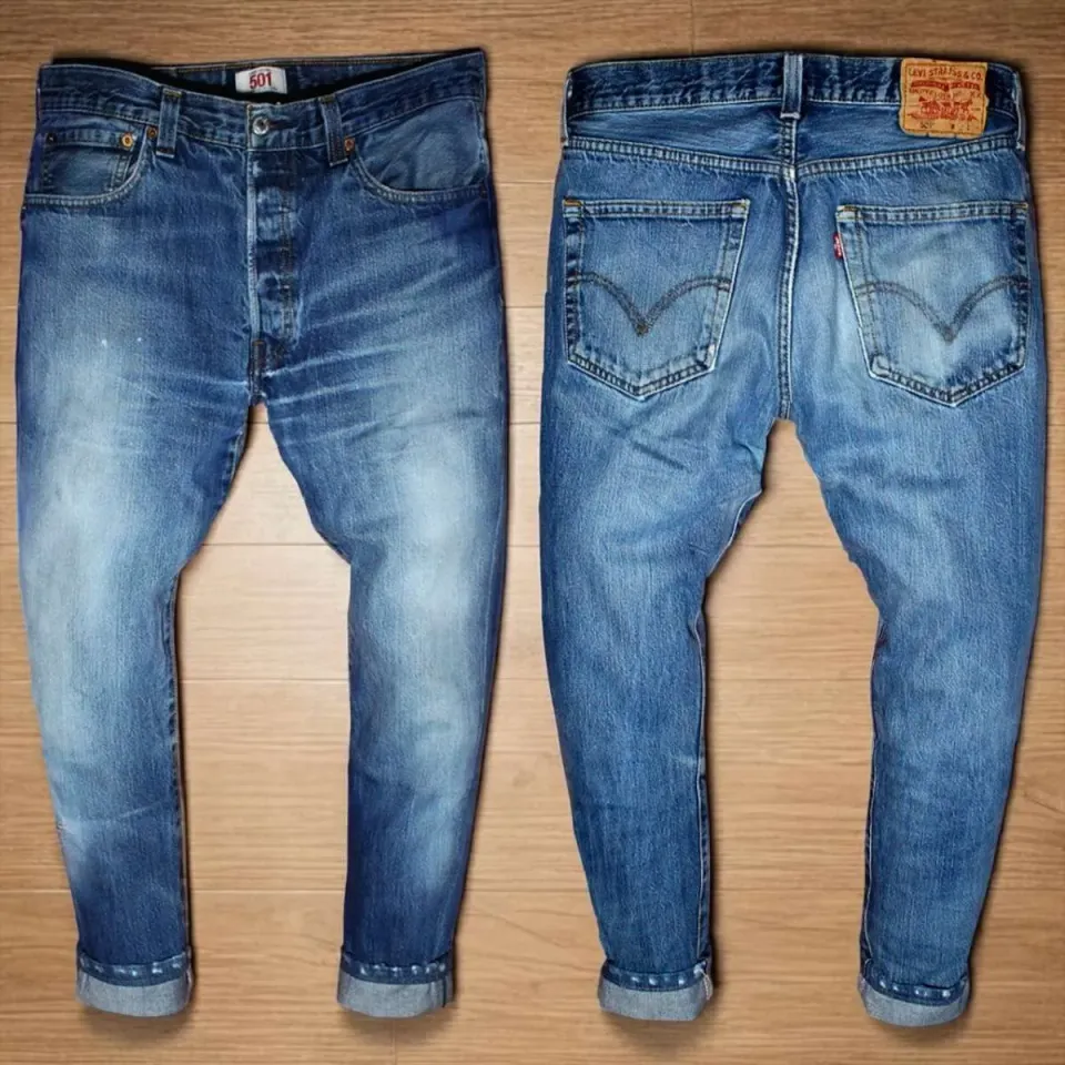 Levi's Vintage Basic Sartoriale jeans lavorati a mano