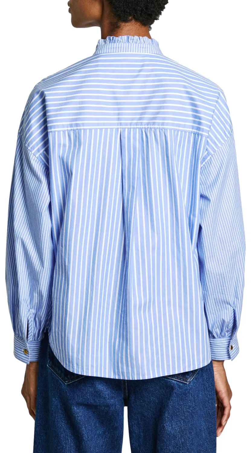 Pepe Jeans Pipery Camicia Donna M Collo Mao