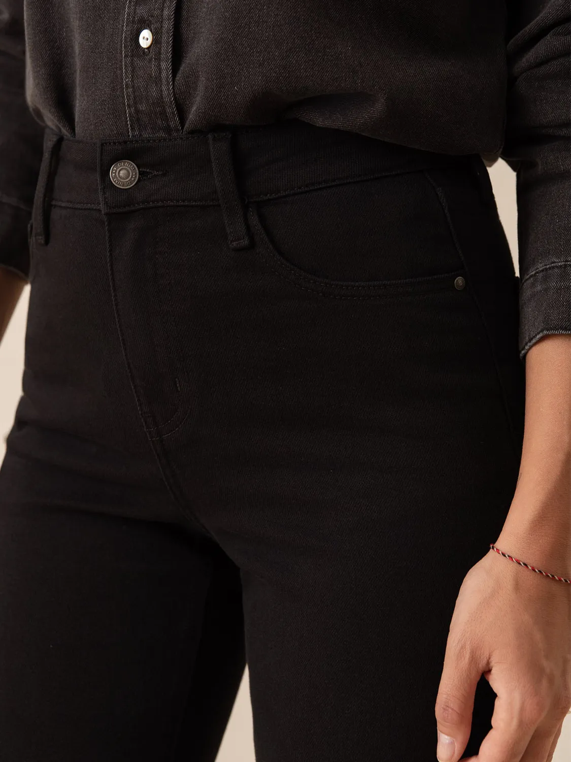 Oraije Solange jeans straight nero