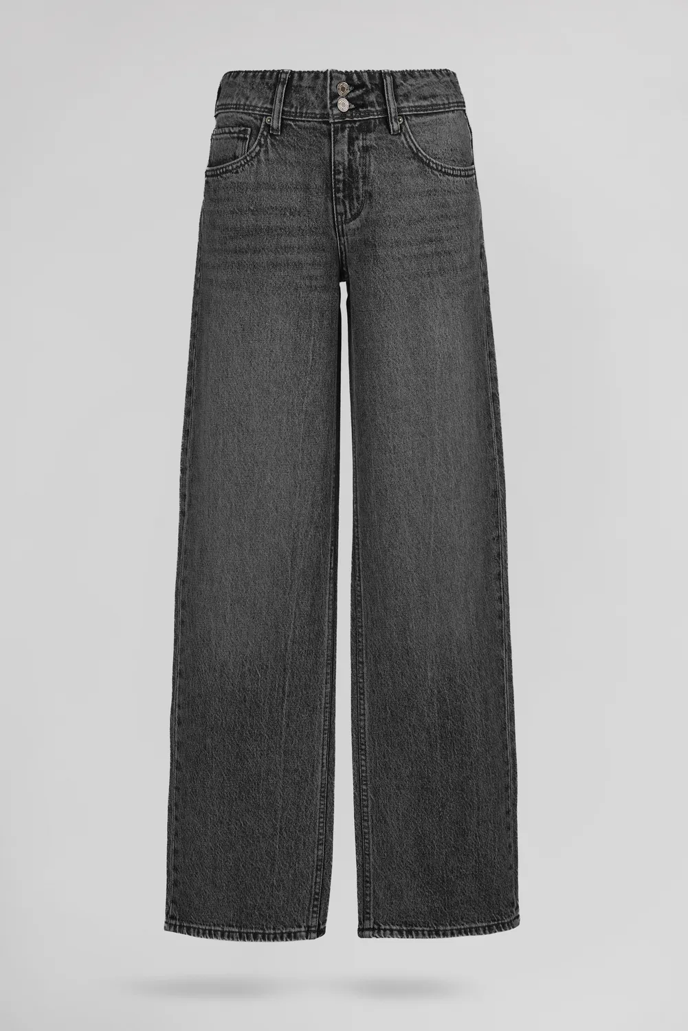 Teddy Smith P-Gladys Low jeans loose nero donna