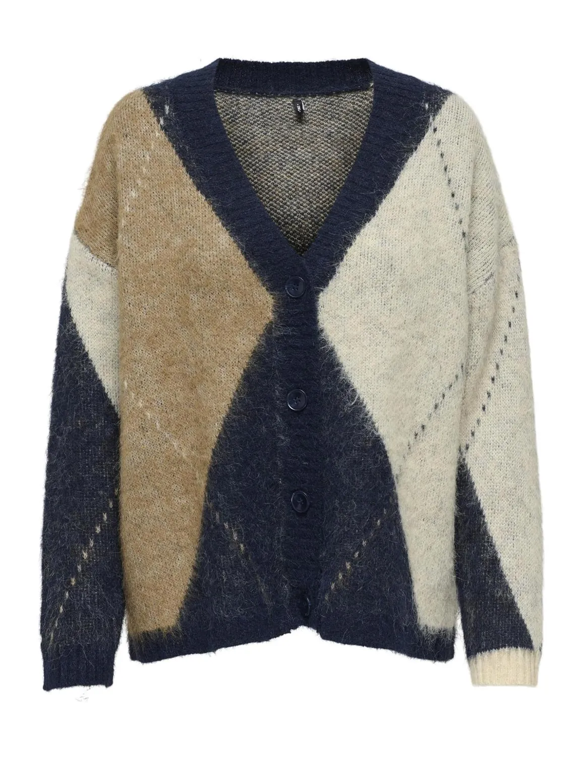 ONLY Onlnoeme maglia donna M scollo V jacquard