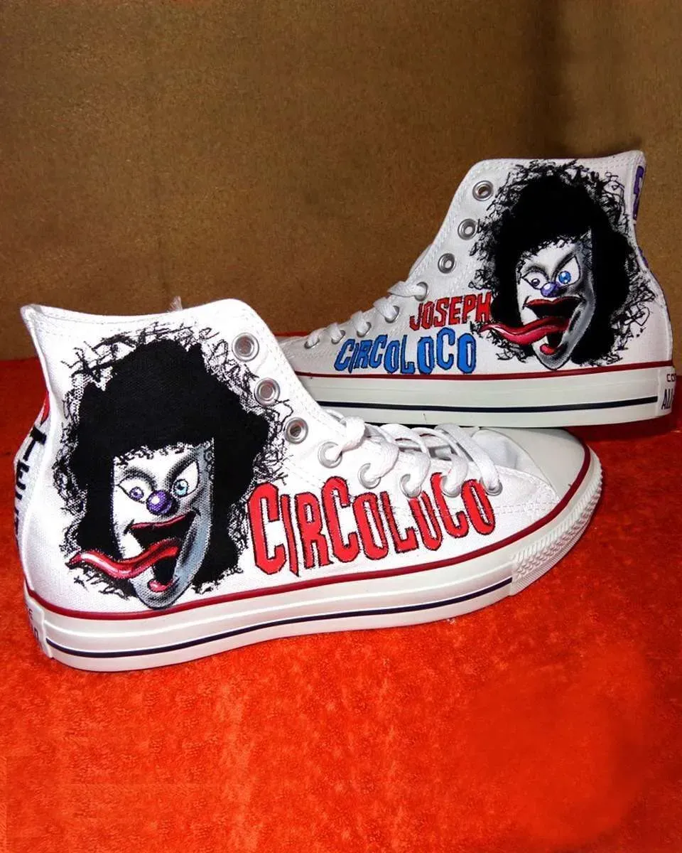 Converse All Star Ibiza sneakers dipinte a mano