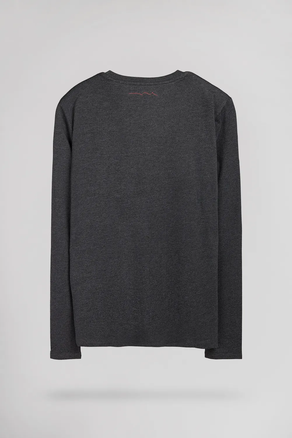 Teddy Smith T-Jim t-shirt uomo nero manica lunga cotone