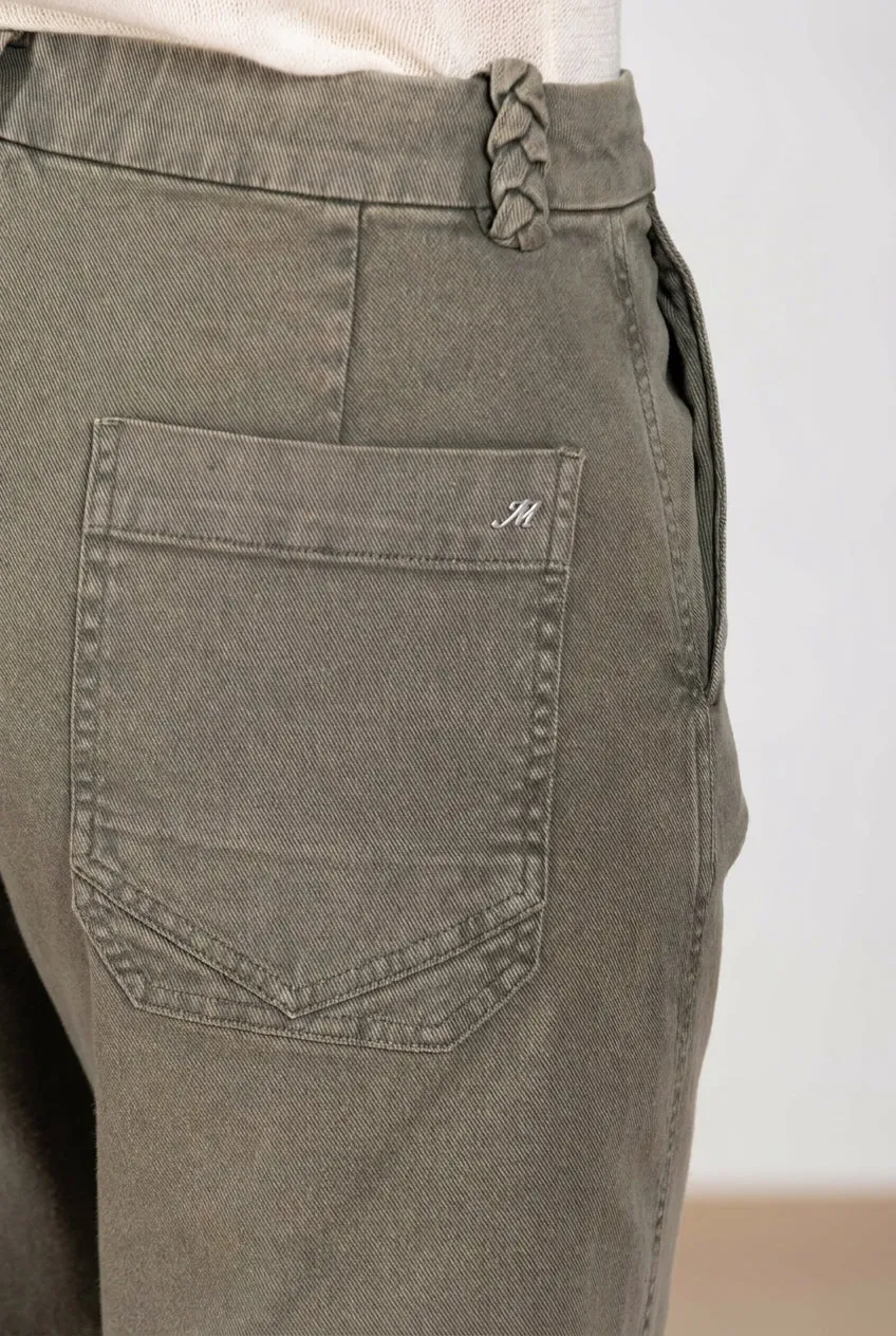 Mason's Valerie Denim Donna Verde Balloon Fit