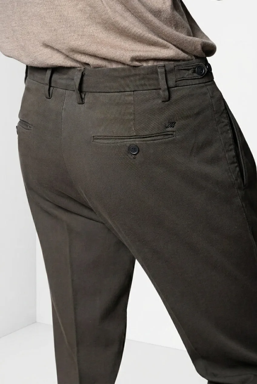 Mason's Don Johnson 2 Pinces chino uomo marrone