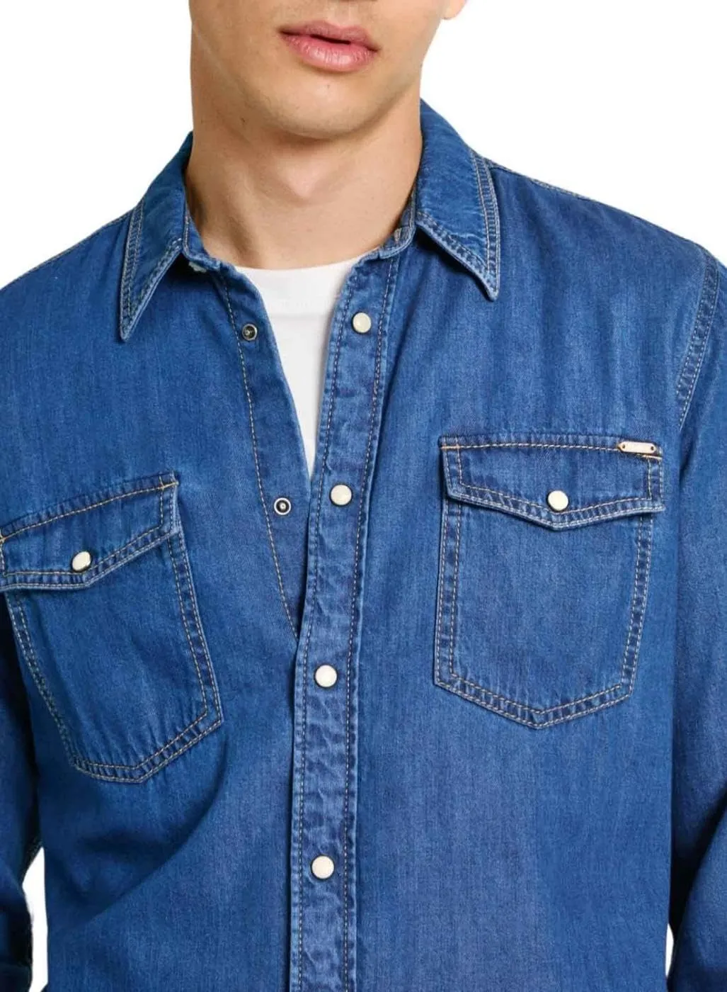 Pepe Jeans Regular Shirt PM308586 camicia jeans XXL