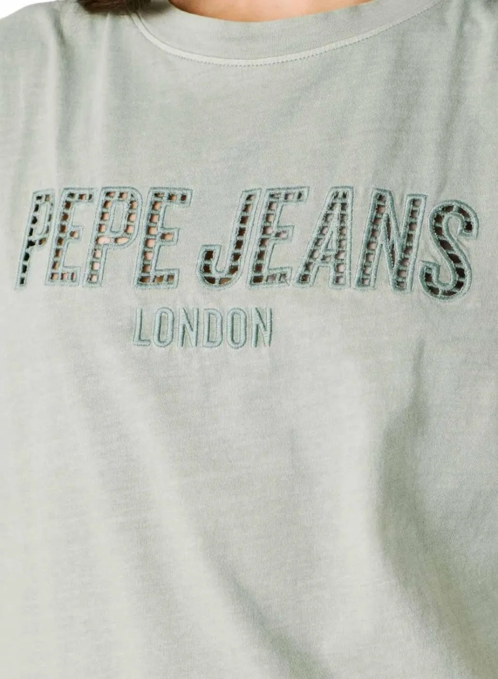 Pepe Jeans Mirari canotta donna bianca con logo