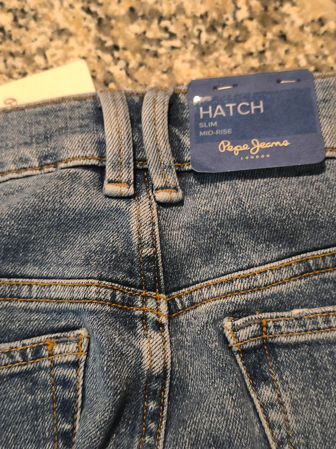 Pepe Jeans Hatch FS Jeans Uomo 28W/30L Slim Stone Wash