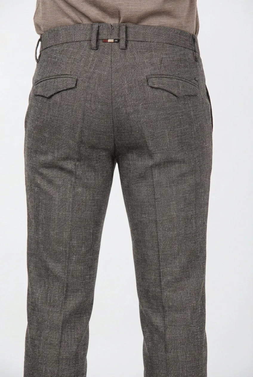 Mason's Torino City chino slim marrone galles sfumato