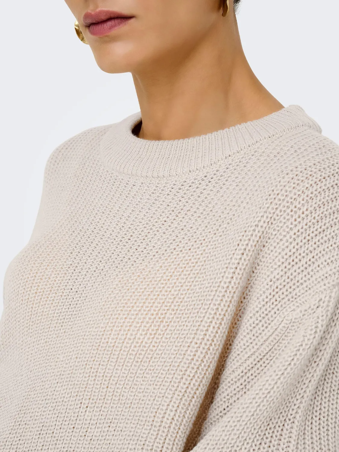 ONLY ONLMILOUZ maglione donna Raggio di Luna